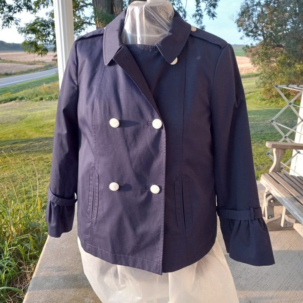 Talbots Navy Jacket - Picture 3 of 7